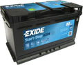 Exide EK800 AGM Autobatterie 12V 80Ah 800A mit 3 Jahren Garantie