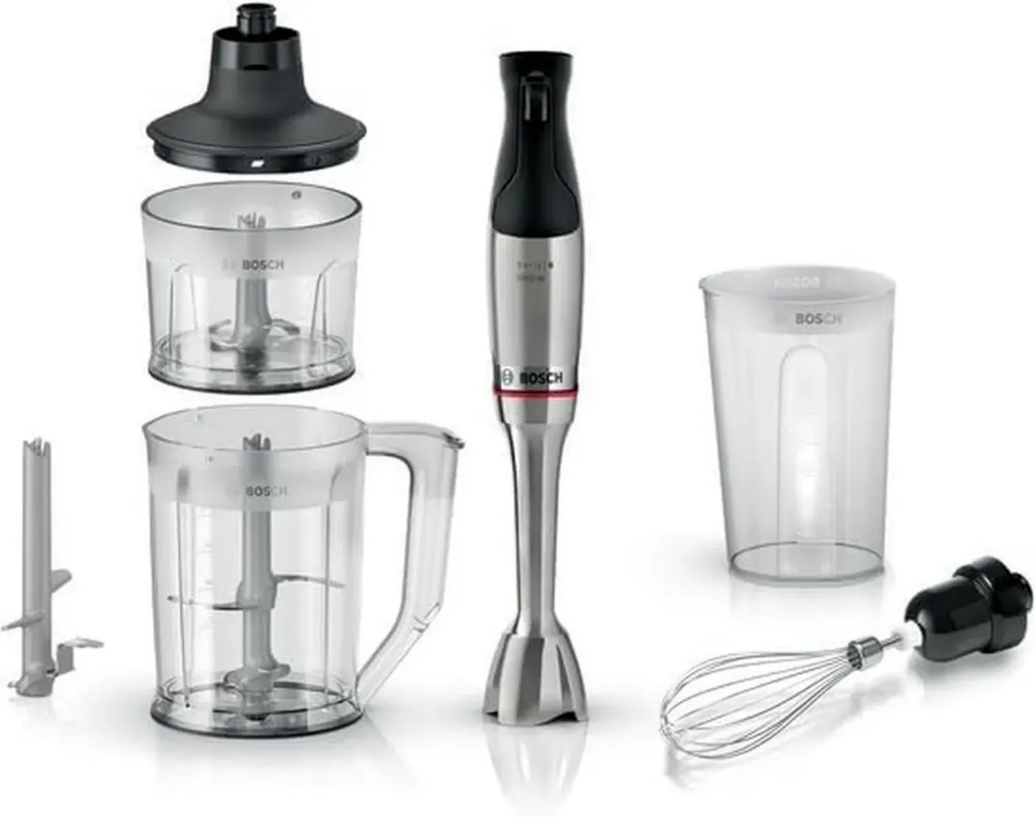 Leistungsstarker Stabmixer ErgoMaster 1200 W aus Edelstahl