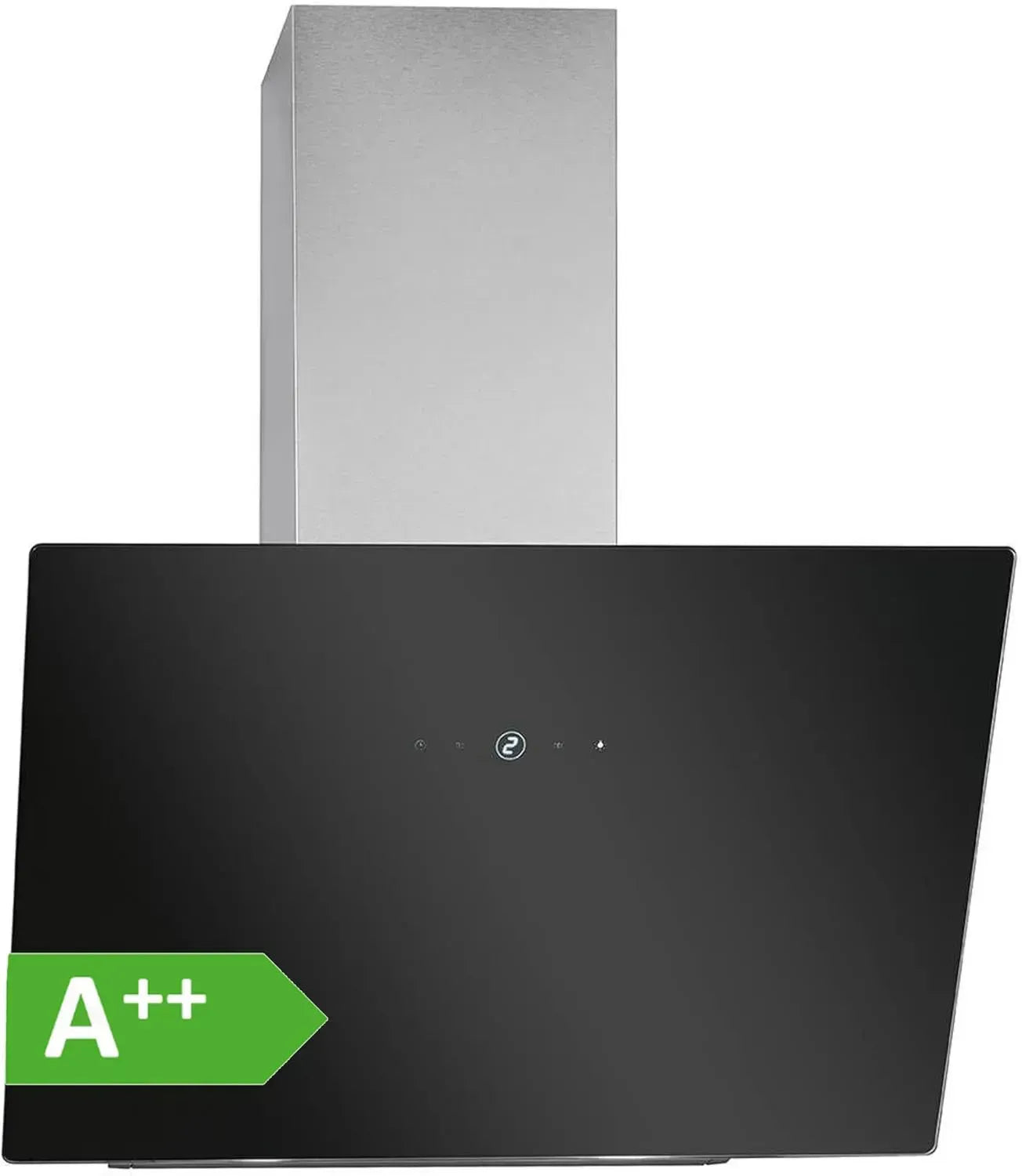 Bomann Kopffreie Dunstabzugshaube 60cm, leiser DC-Motor, Umluft und Abluft, 9 Leistungsstufen, Montagematerial inklusive