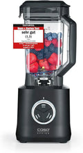 Profi Standmixer CASO B 2000, 30.000 U/min, BPA-freier Tritan-Mixbehälter, 8-fach Titanmesser, Schwarz