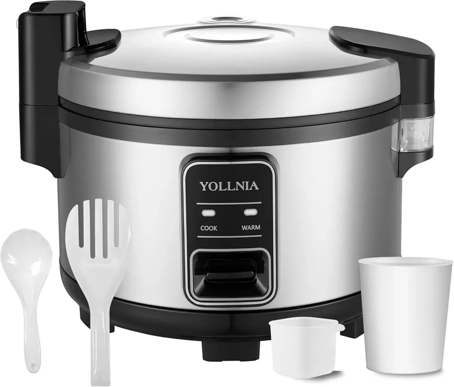 Gewerblicher 11L Reiskocher für 20-25 Personen, Antihaft, Warmhaltefunktion, 1300W, spülmaschinengeeignet