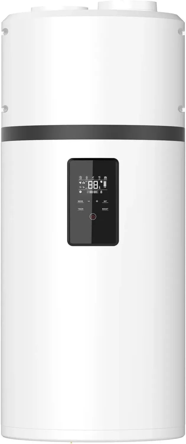 Energieeffiziente R290 Luft-Wasser-Wärmepumpe 102 L zur Wandmontage – Ideal für Wohnungen und Gewerbe, leiser Betrieb mit 50 dB, schnelle Erhitzung bis 75°C, einfache Installation, WiFi-fähig