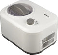 MEDION Kompressor-Eismaschine, 1L Kapazität, 100W Leistung, Aluminiumbehälter, max. 60 Min. Zubereitung