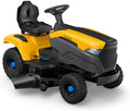 STIGA Tornado 398e Akkurasenmäher-Traktor mit 98 cm Schnittbreite, Mulchsystem und Seitenauswurf, 48V 30Ah Batterie