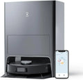 DEEBOT X1 OMNI Saugroboter mit Wischfunktion, multifunktionale Reinigungsstation, 5000 Pa Saugkraft, 3D-Hinderniserkennung, 260 Minuten Akkulaufzeit, Yiko Sprachassistent