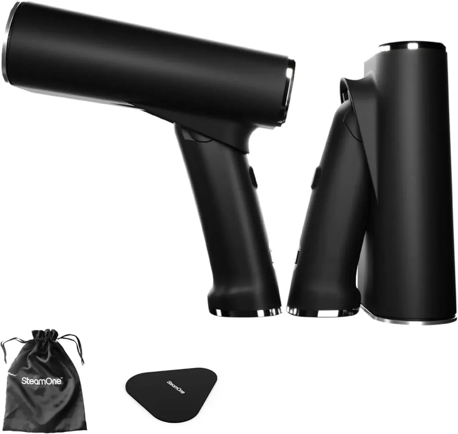 SteamOne Hand-Dampfbügler 2000 W, Schnelles Aufheizen, 35 g/min, 80 & 150 ml Tank, 3 m Kabel, Kompakt mit 99,99% Entfernungsrate