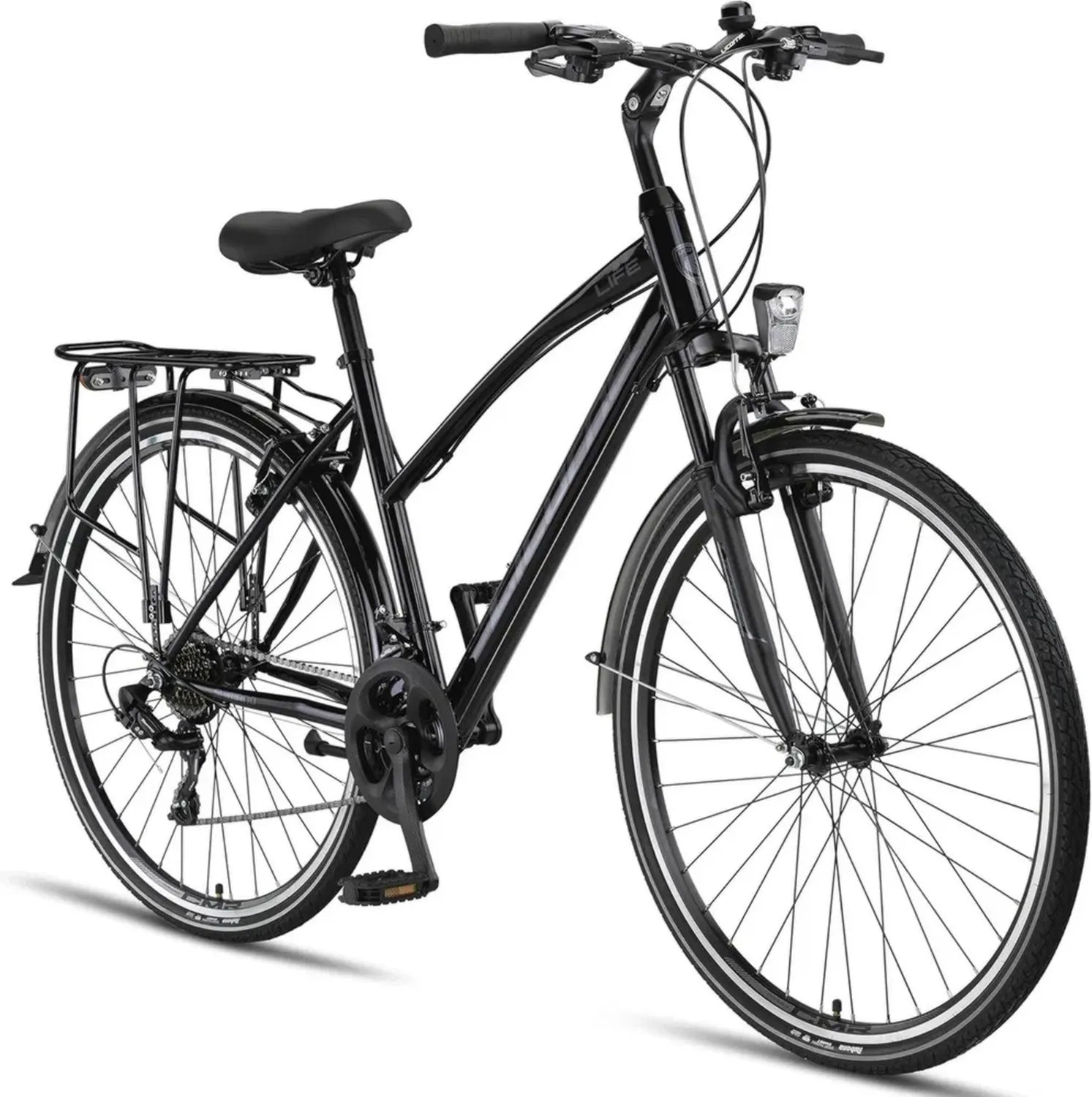 Premium Trekkingrad 28 Zoll für Damen und Herren mit 21-Gang-Schaltung