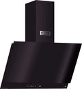 Kaiser 60 cm Wand-Dunstabzugshaube, Kopffrei, Schwarzglas, 3 Leistungsstufen, 1250 m³/h, Mit Timer, Abluft/Umluft