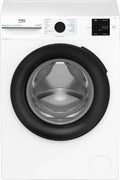 Beko BM3WFU3841X Waschvollautomat, 8 kg, 1400 U/Min, Dampffunktion, Hygiene+ für Allergiker, Energiesparend, Weiß