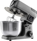 CHEF CUISINE Multifunktionale Küchenmaschine, 1500W, 6,2 L Edelstahlschüssel, Touchscreen & Timer, Planetenrührwerk, 6 Geschwindigkeiten, Fermentierfunktion, Zubehör inklusive