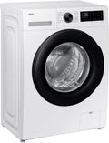 Samsung WW90DG5G34AEEG SLIM Waschmaschine, 9 kg, EEK A (-10%), 48 cm tief, Dampfprogramm, AI Energy Mode, Ecobubble, WiFi, Mikroplastikschutz, AI Wash, SuperSpeed 39 Min, Weiß