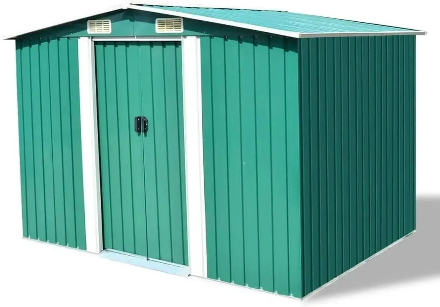 Metall Gerätehaus für Garten 257x205x178cm Wasserdicht