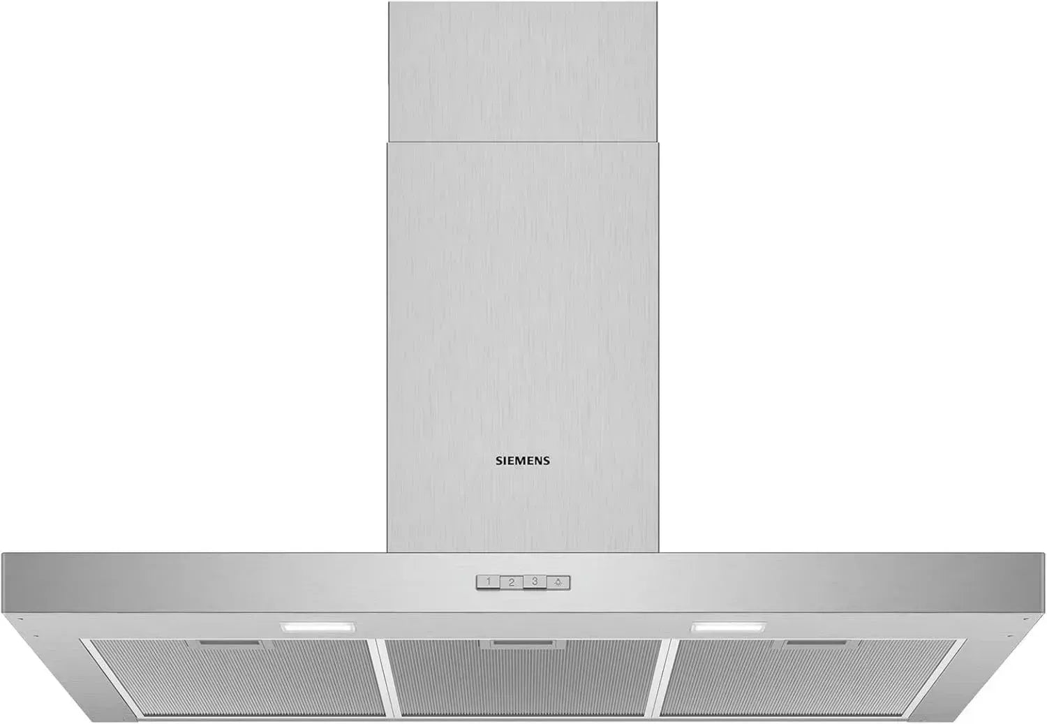 Siemens iQ100 Wand-Dunstabzugshaube 90 cm, Edelstahl, LED Beleuchtung, Metallfilter