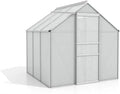Vitavia Comet 3800 Gewächshaus aus Aluminium und Polycarbonat, 4 mm, 195 x 195 x 197 cm, Hergestellt in Deutschland