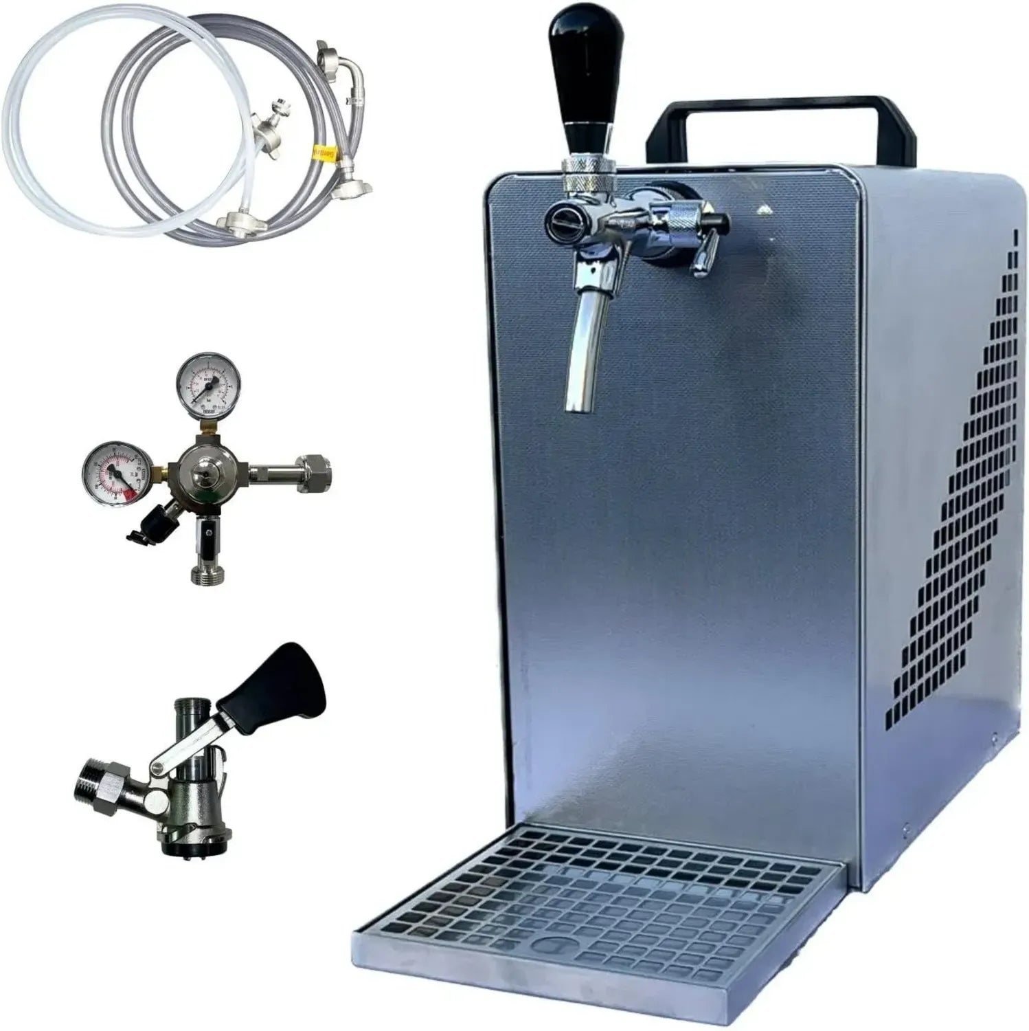 Professionelle Bierzapfanlage mit Kühlsystem 30L/h - Set ohne CO2