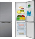 Amica Kühl-Gefrierkombination 159 cm hoch, 227 l, Edelstahl, FrostControl, VitControlPlus
