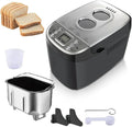 15-in-1 Brotbackautomat mit Timer, glutenfrei & Sauerteig – Digitale Keramikpfanne