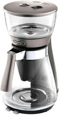 De'Longhi Clessidra Kaffeemaschine, ECBC-Standard, Schwallbrühverfahren, 1,25L, 10 Tassen, Silber