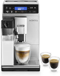 De'Longhi Autentica Cappuccino ETAM 29.660.SB Kaffeevollautomat, LatteCrema System, One-Touch Bedienelemente, Silber