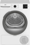 Beko 10 kg Wärmepumpentrockner, Frontlader, 15 Programme, Hygiene-Modus, Knitterschutz, AquaWave, Weiß