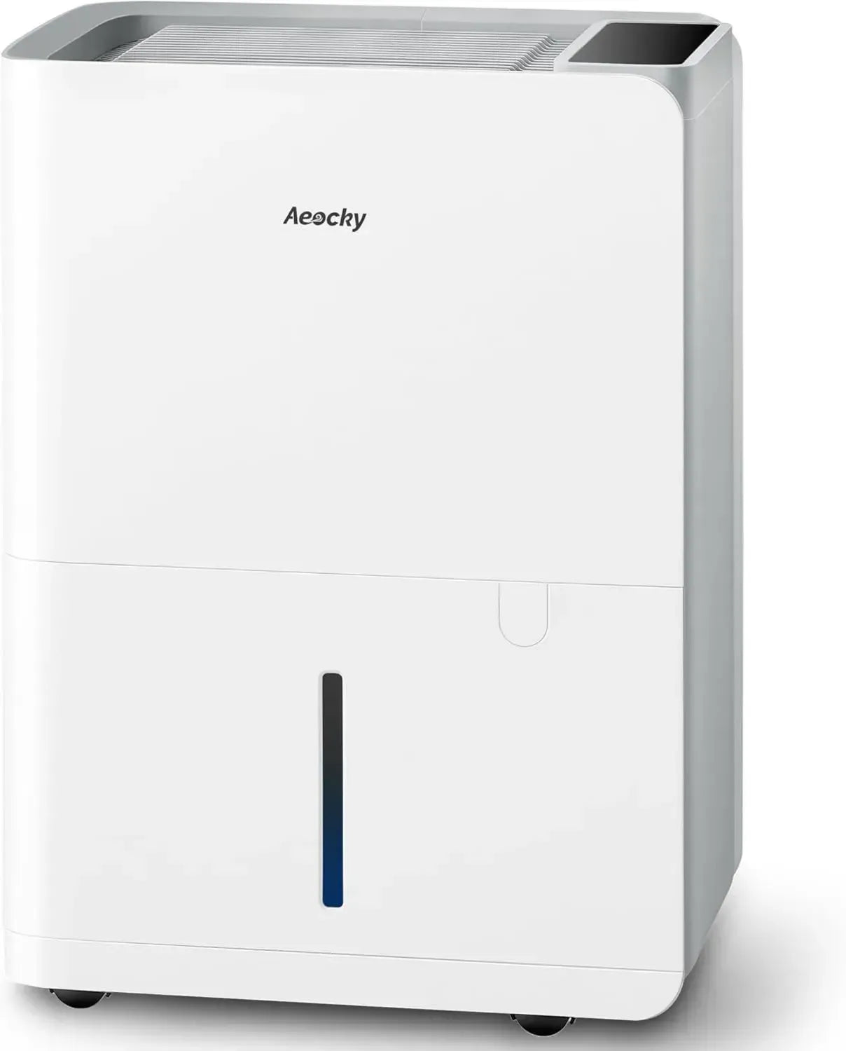 AEOCKY Elektrischer Luftentfeuchter 25L/Tag, Smart Design mit Ablaufschlauch, Ideal für 200m³ Räume
