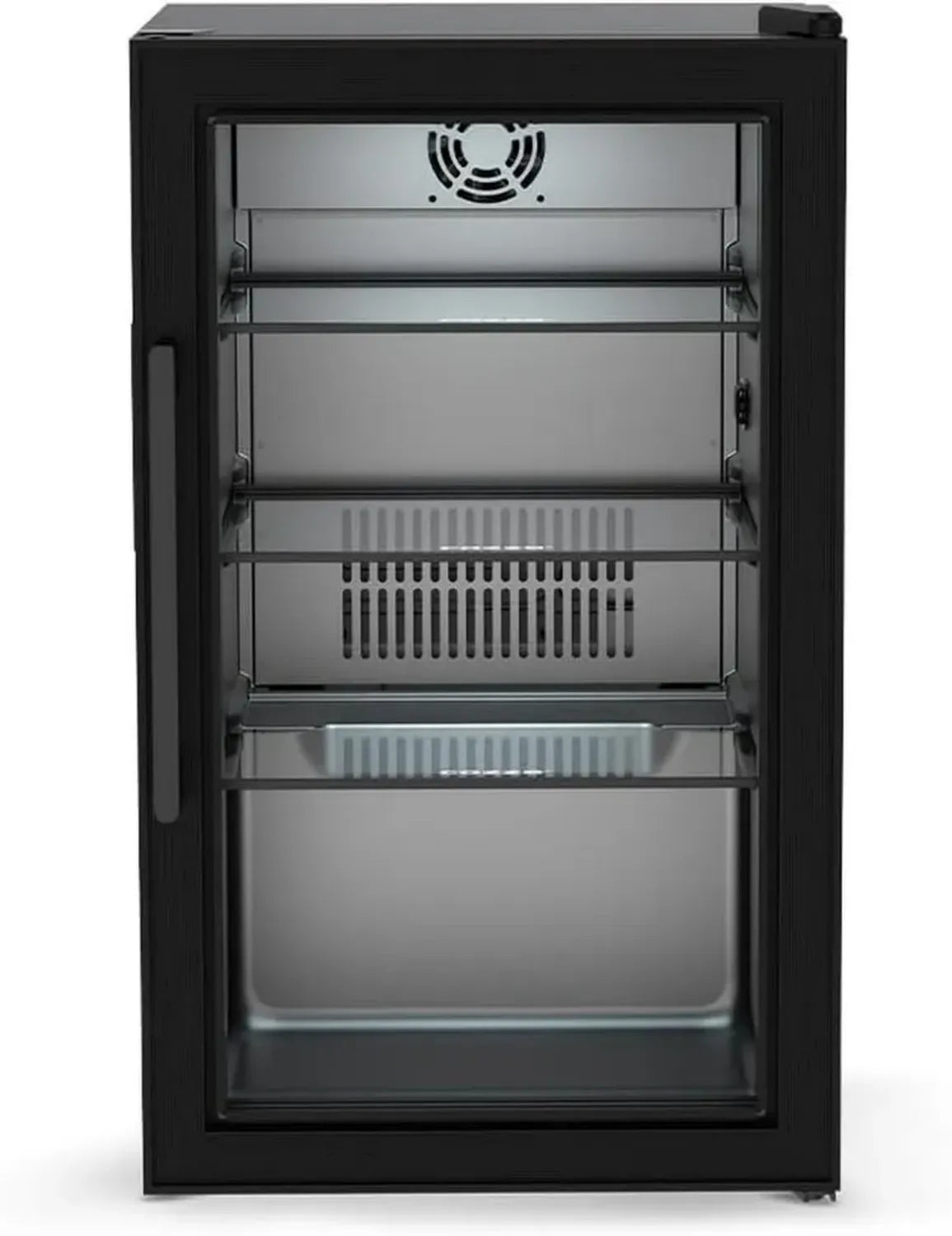 Cozze® 63L Getränkekühler mit Kompressorkühlung, LED-Licht und Glastür