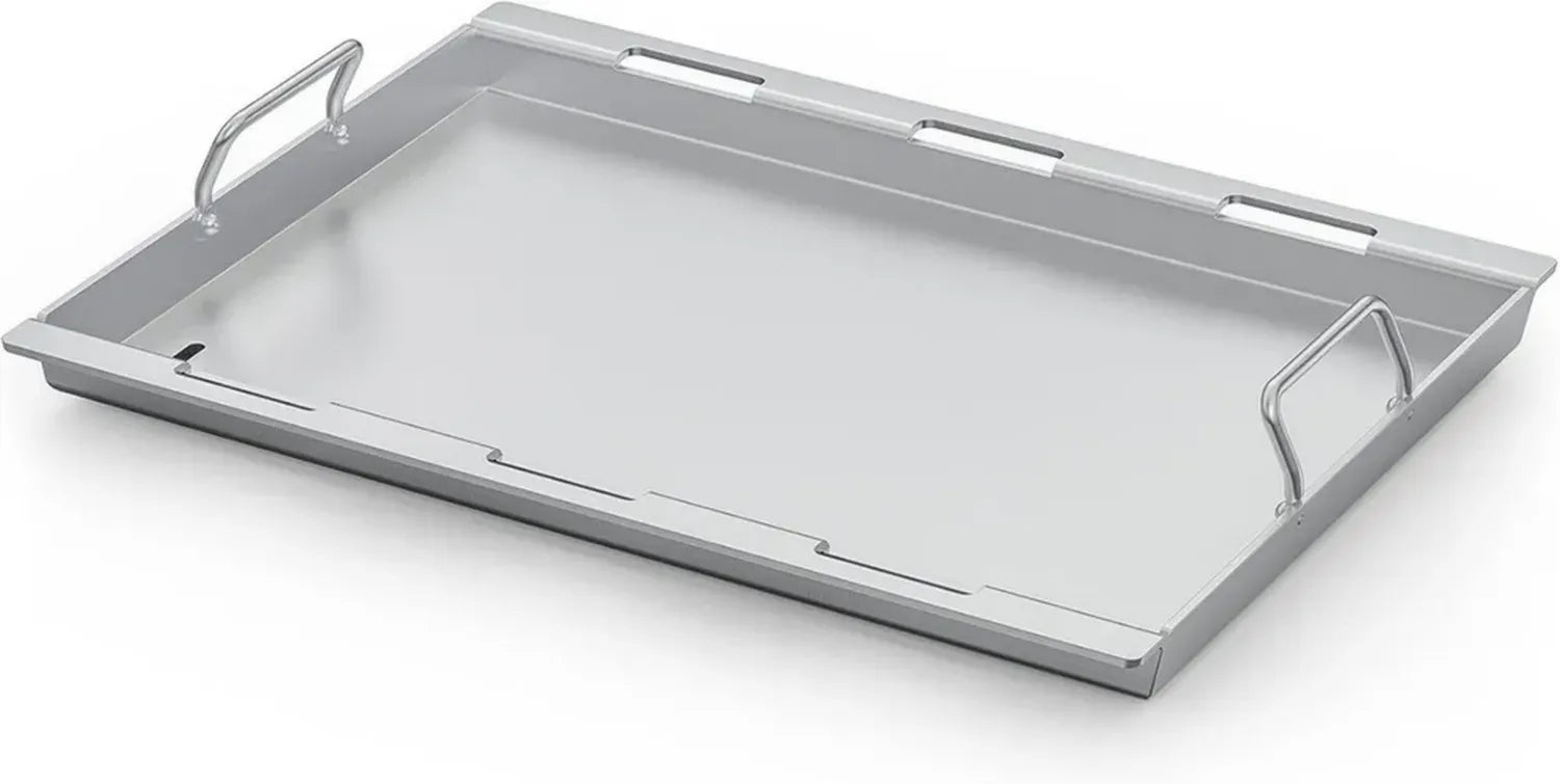 Edelstahl Grillplatte für Weber Spirit Gasgrills, kompatibel mit Serien I & II 300, Ersatz für S-310 S-320 E-310 E-320, 59,5x44x4,1 cm
