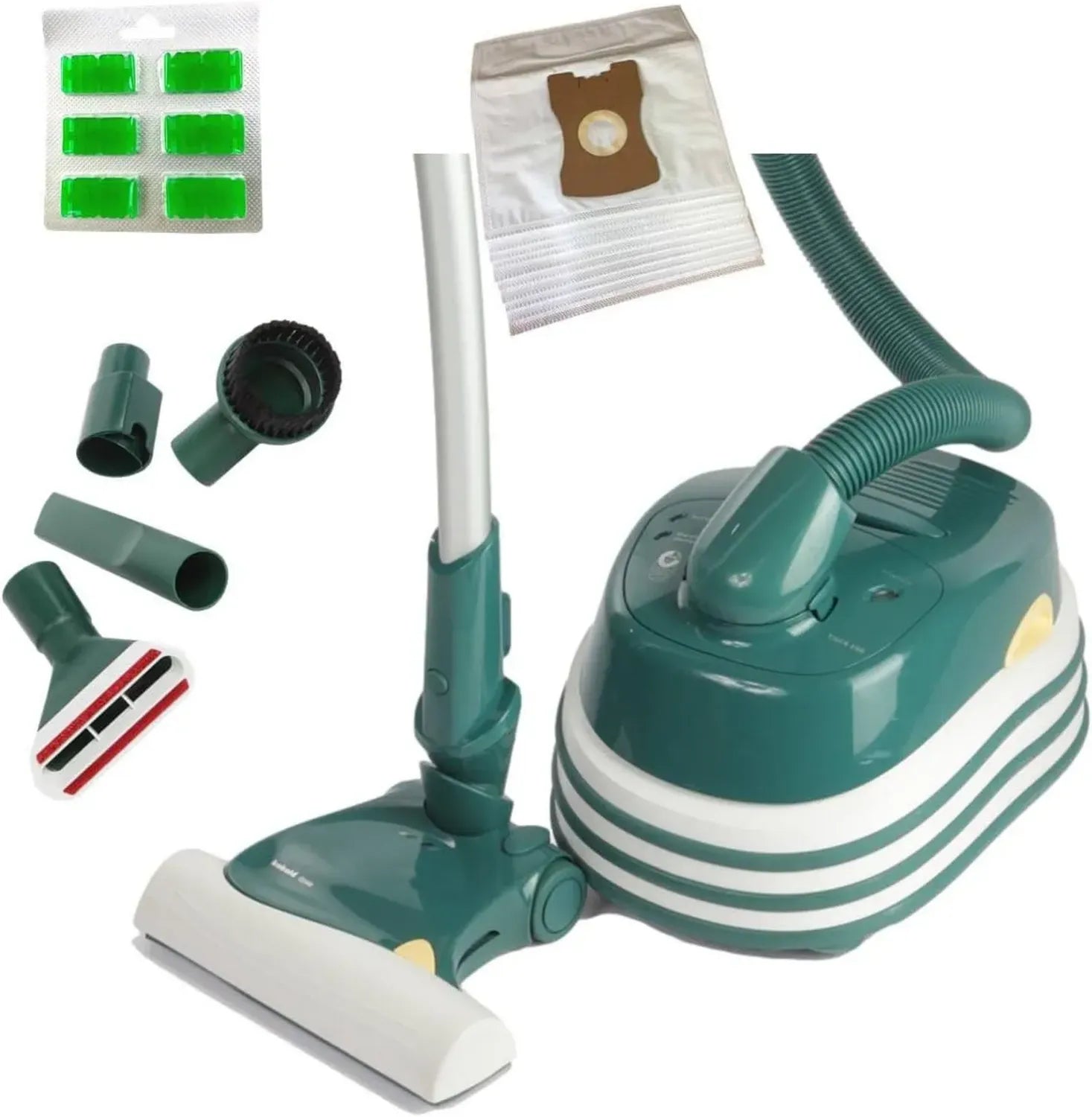 Vorwerk Tiger VT 260 Staubsauger mit EB 360 Bürste - Ideal für Allergiker, generalüberholt