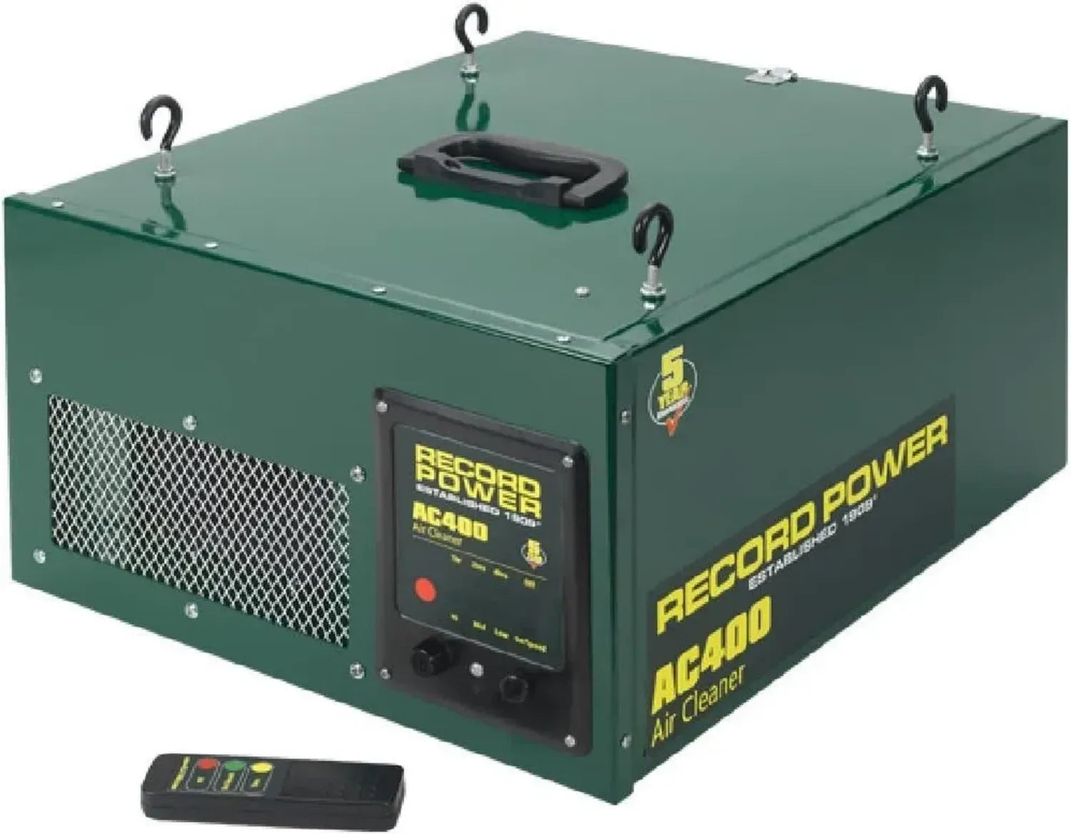Luftfilter Record Power AC400 mit Fernsteuerung, dreiphasig