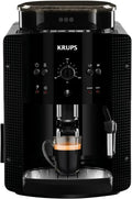 Krups Kaffeevollautomat Roma mit Metall-Brühgruppe für Espresso, Cappuccino & Kaffee, 1,7 l Wassertank, 3 Temperatur- und Mahlgradeinstellungen