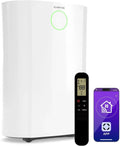 Klarstein 16L Smart Luftentfeuchter mit WLAN und Aktivkohlefilter, leise Entfeuchtung bis 24m²