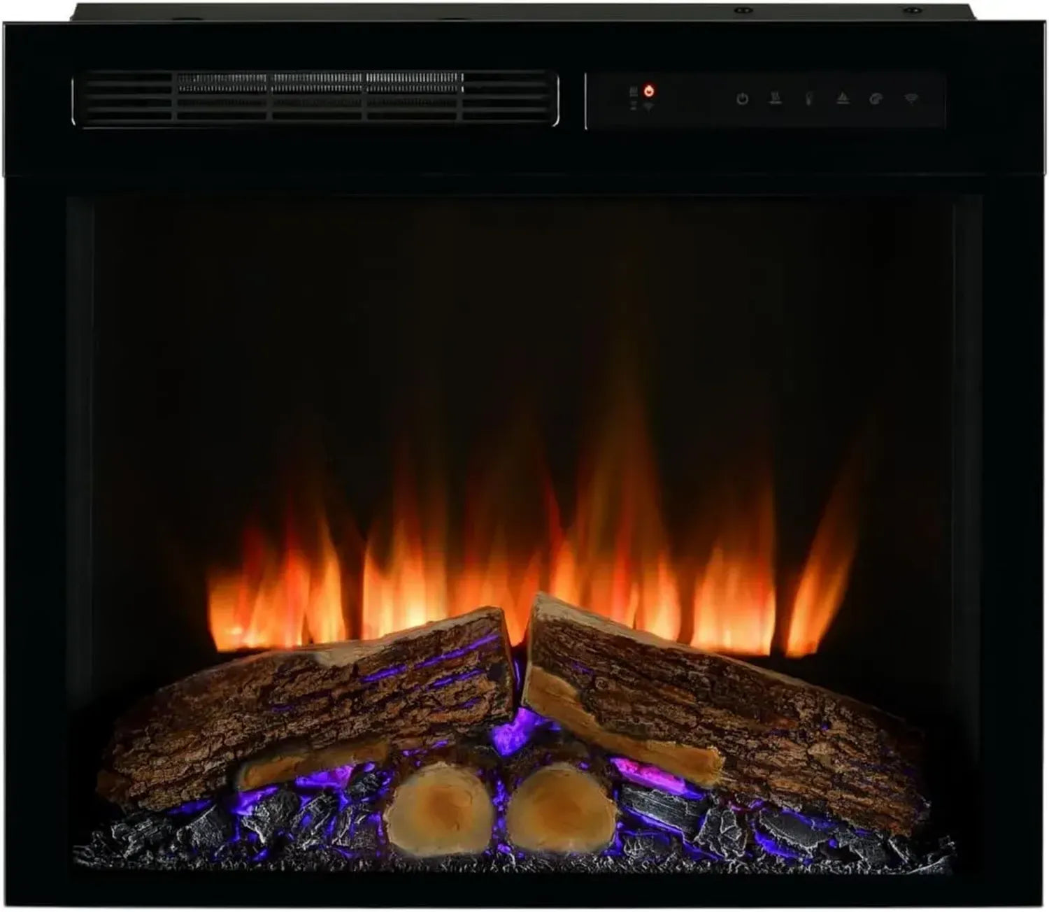 Dimplex Optiflame Elektrokamin 58,4 cm mit 13 Farbthemen und Fernbedienung