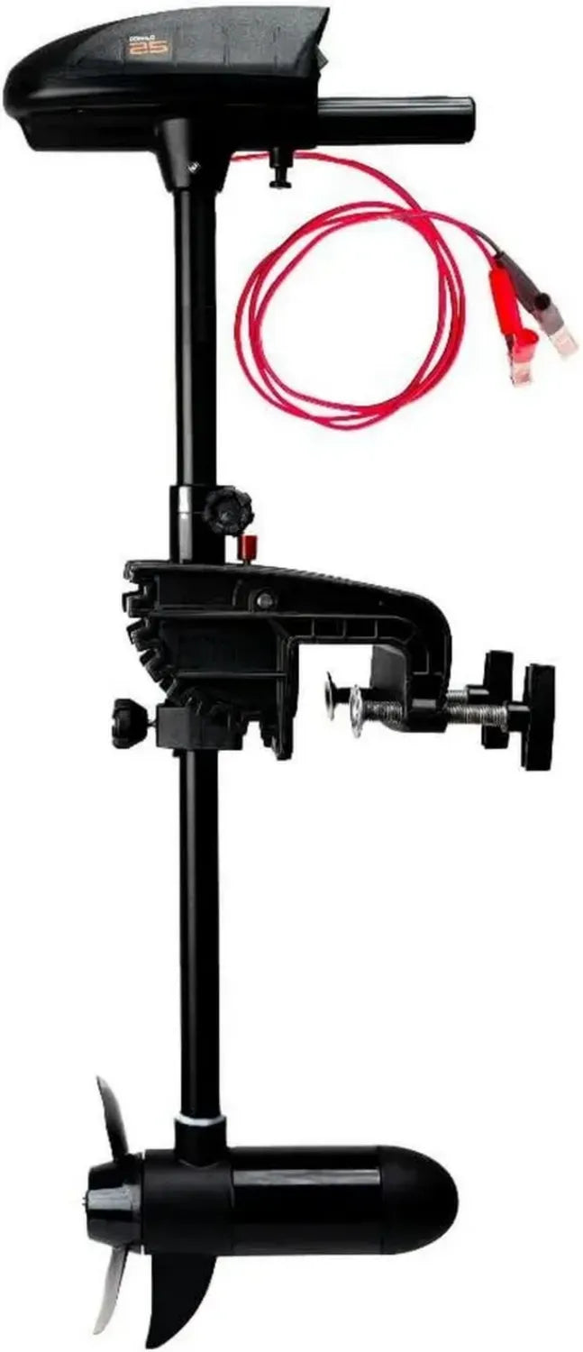 Starker Cobold Elektro-Außenbordmotor VX 25 V2, 12V, 25 lbs, 290W, kompakt, 60 cm Schaft, 2 Vorwärts-/Rückwärtsgänge