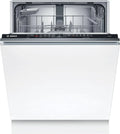 Bosch Serie 2 SMV2ITX09E, Vollintegrierter Geschirrspüler 60 cm, Besteckkorb, Programmassistent, Extra Trockenfunktion, Leiser Betrieb, VarioSpeed, Höhenverstellbarer Oberkorb, InfoLight