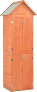 Holzgerätehaus für Garten 71x60x213 cm – Schrank und Fahrradunterstand