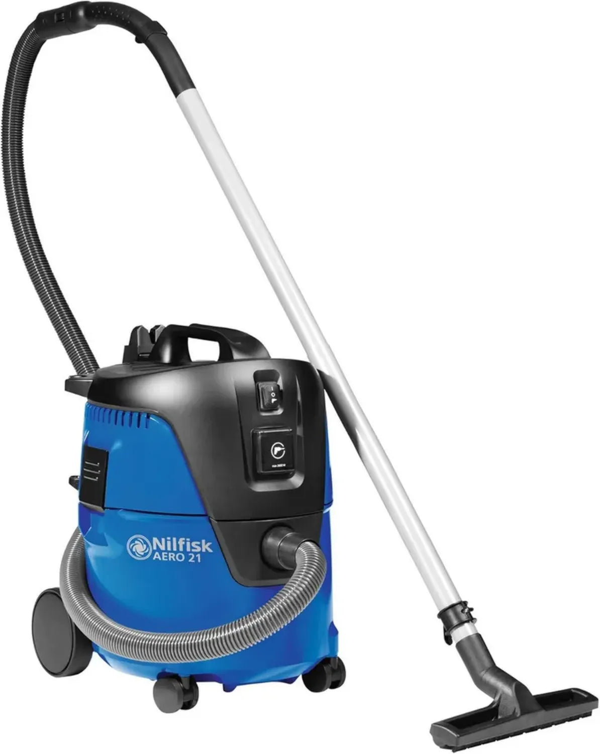 Nilfisk AERO 21-21 PC Industriestaubsauger, 230 V, Blau, Modell 107406601