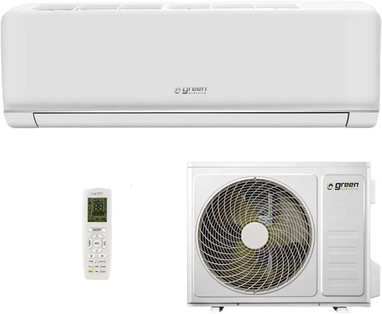 Hocheffiziente Monosplit Klimaanlage 12000 BTU mit WiFi und App-Steuerung, Energieklasse A++/A+, 3,5 kW R32, Wandinstallation