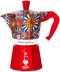 Bialetti Moka Express Espressokocher 3 Tassen Rot